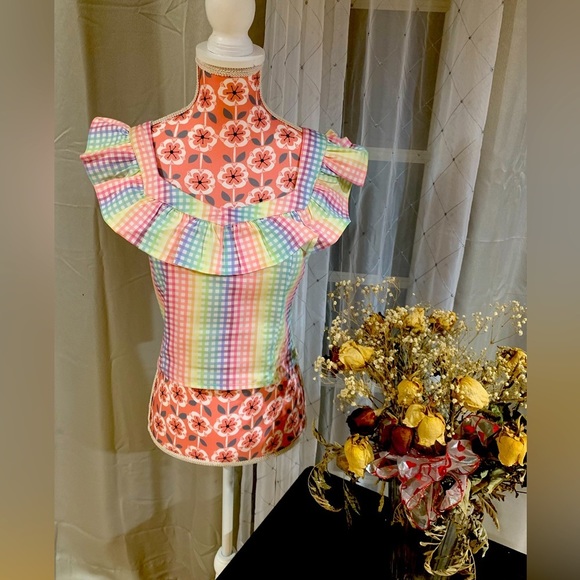 Voodoo Vixen Tops - VOODOO Vixen Gingham Crop top